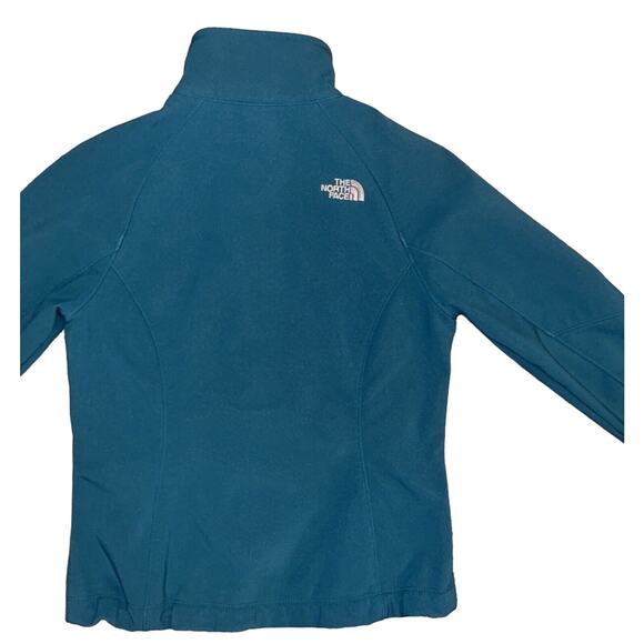 The North Face Women's Jacket X-Small Full Zip Softshell Green Transition Jacket - Picture 6 of 11